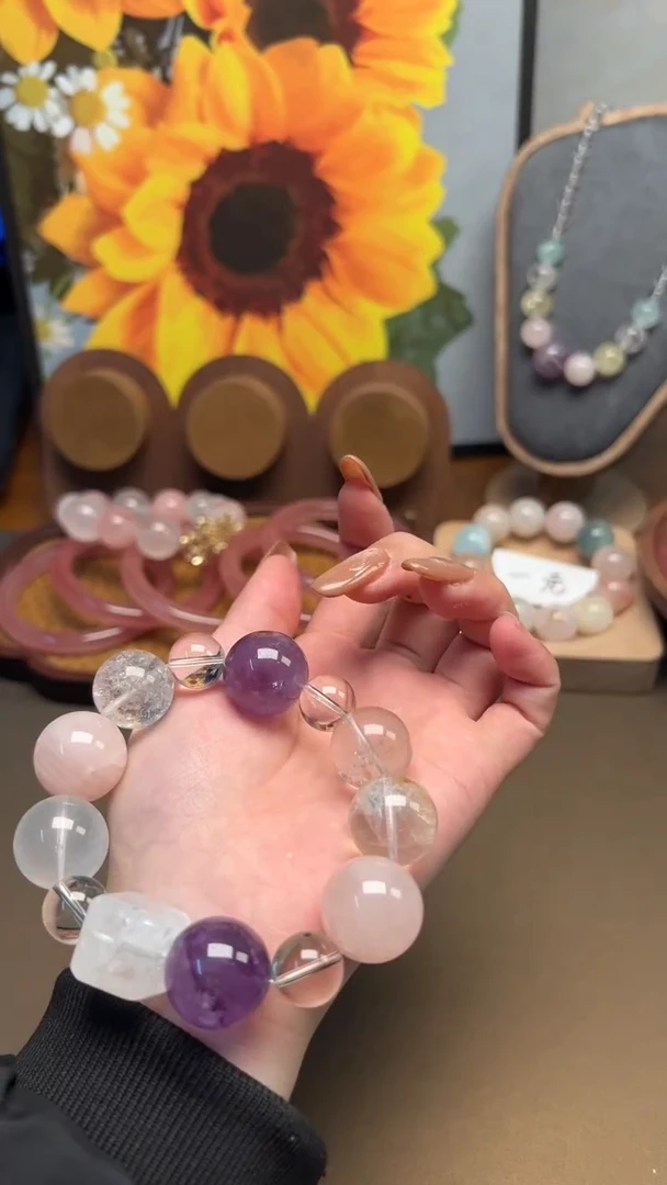 未镶嵌手链水晶1