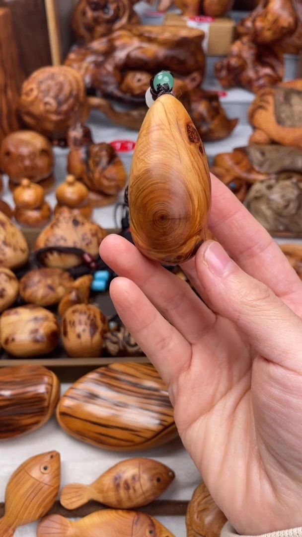 木不**豫太行崖柏陈化精品 把件/摆件/雕刻件 -拍品不退换