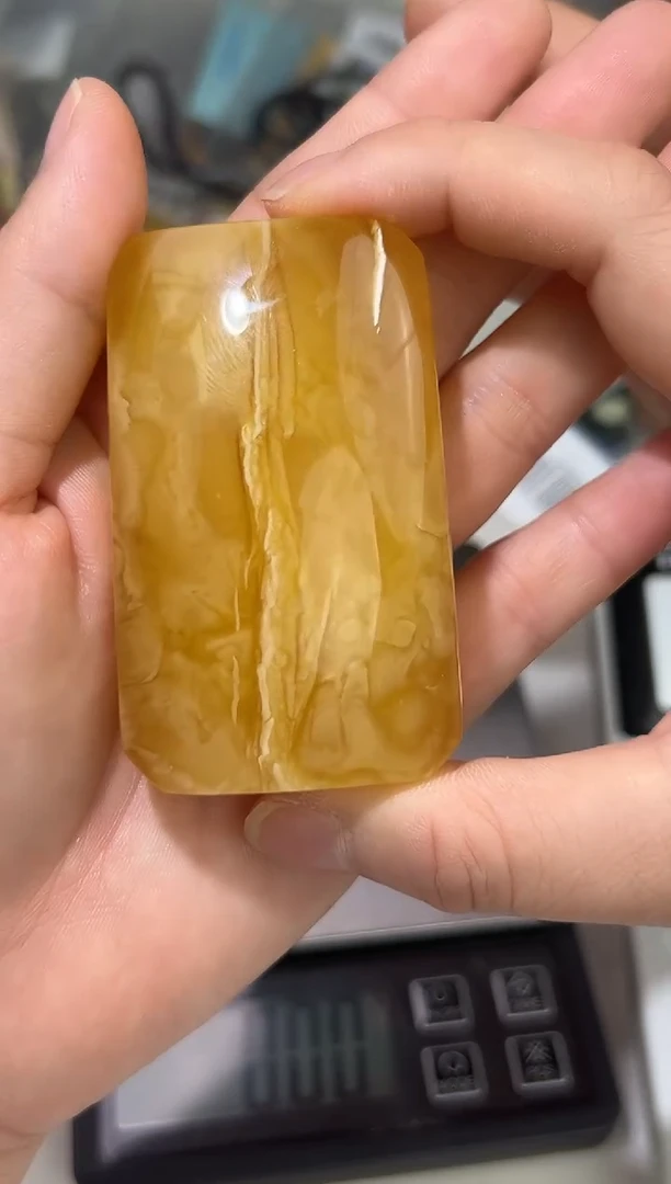 裸石琥珀未镶嵌琥珀蜜蜡吊坠