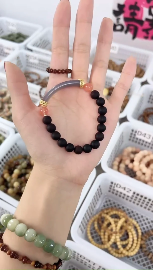 手串降真香未镶嵌降真香半镯单圈手串