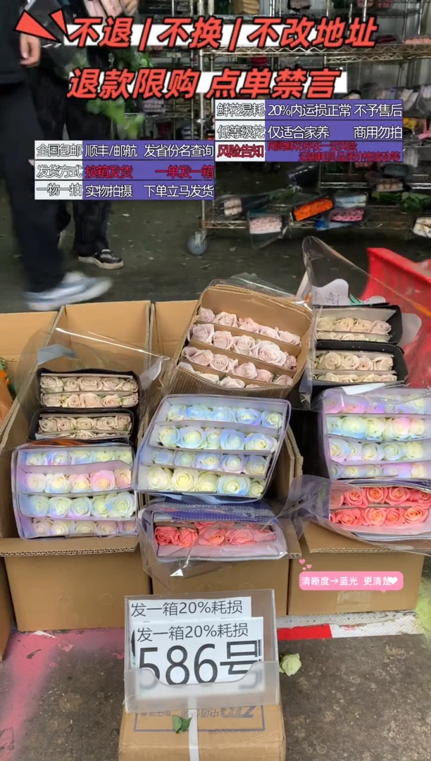 586号♥含20%耗损发一箱