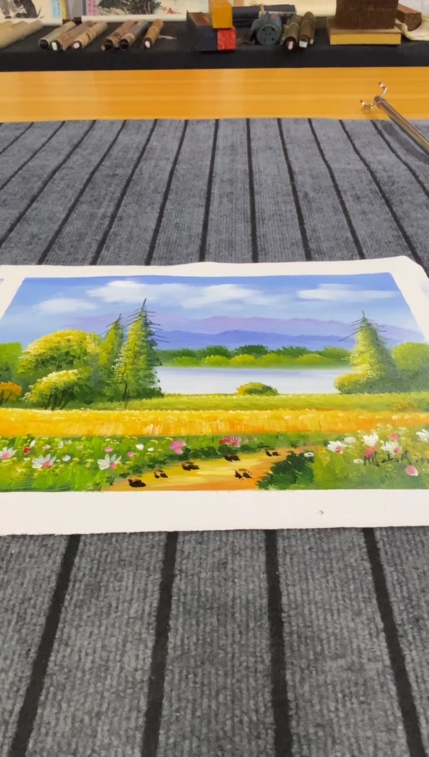 陶瓷纯手工纯手绘字画