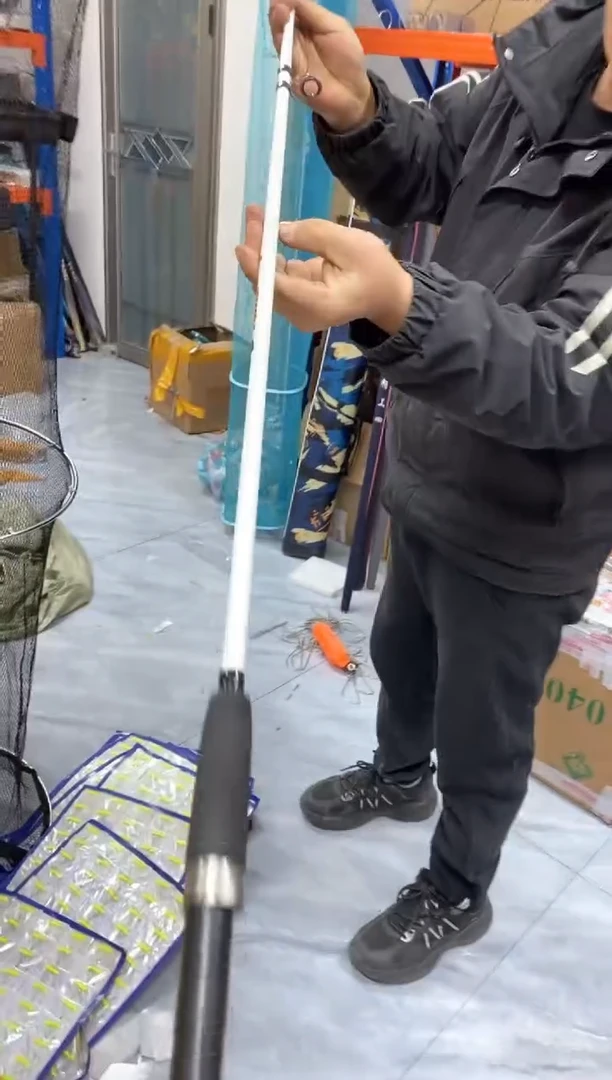 2.7米白色船杆