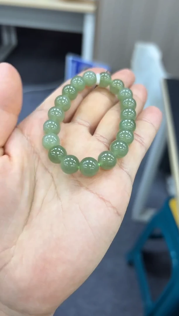 颈饰未镶嵌和田玉手串10mm