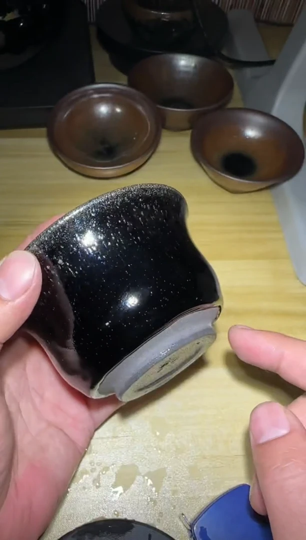 【闪购商品】茶盏老布严选建盏茶器123两才盖碗