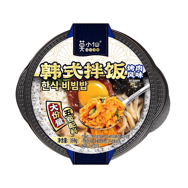 莫小仙自热韩式拌饭（烤肉风味）359g