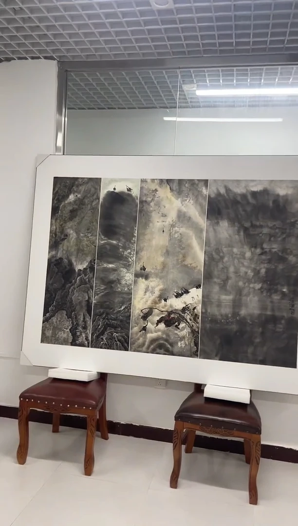 书法国艺盛藏12.13张老师手绘作19平尺