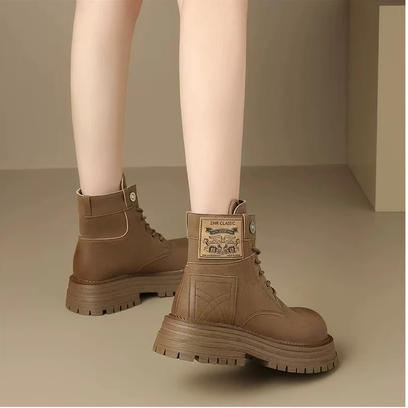 ZZ JT27 厚底马丁靴单里百搭款