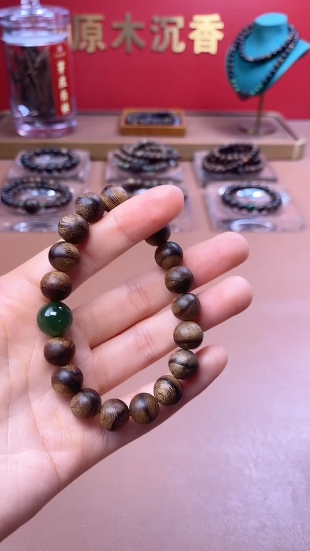 手串沉香沉水芽庄黄棋10瘿子瘤疤
