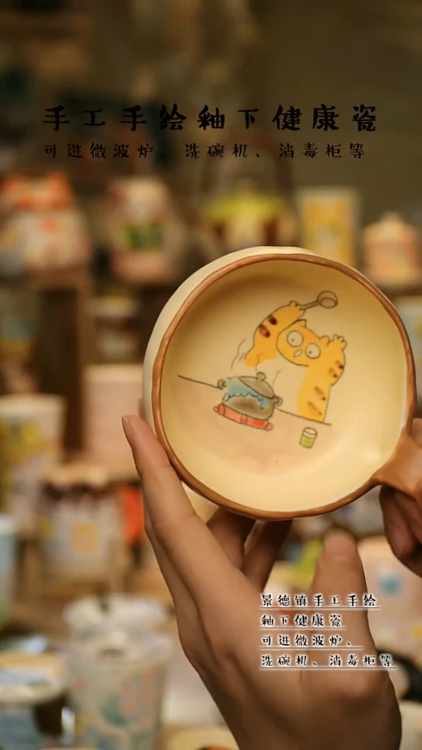 【闪购商品】景德镇高温釉下彩&A875