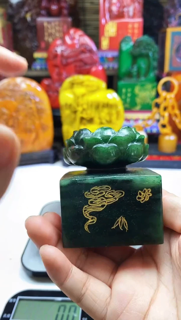 寿山石印石纯天然石料