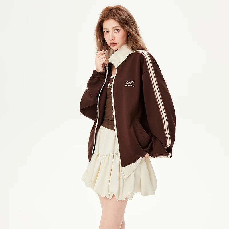 YKYB2025春季新款运动风花苞裙套装Y51FWT047