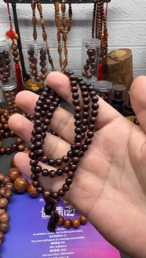 手串/手链黄花梨/降香黄檀0.6×108规格海黄手串