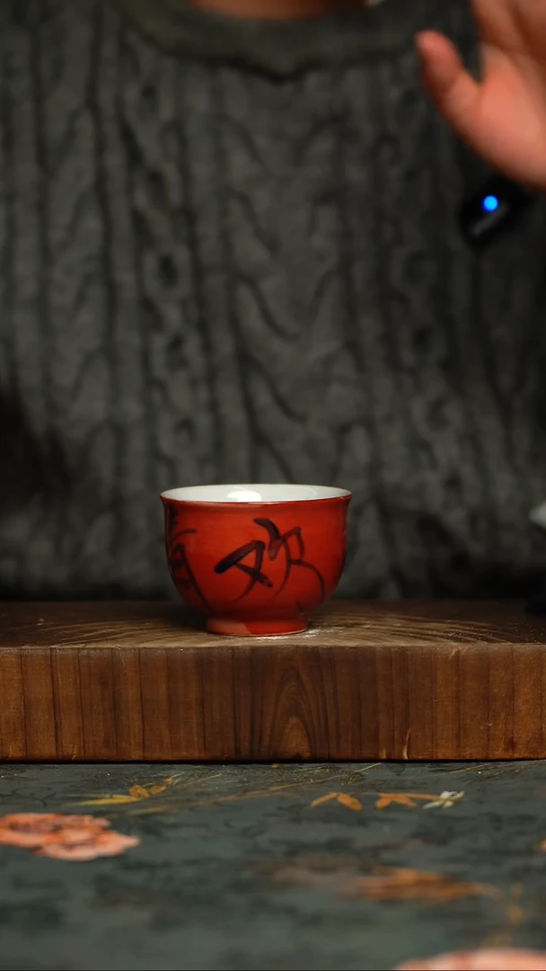 瓷片釉下彩手工手绘同款陶器