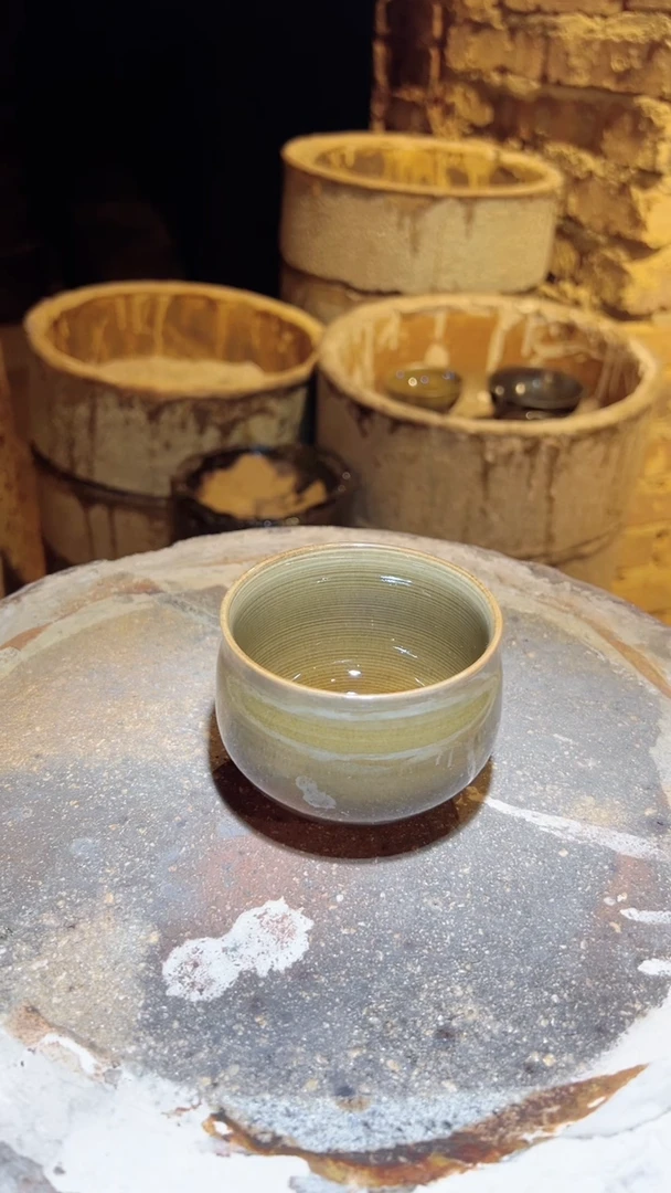 茶盏193柴烧建盏主人杯