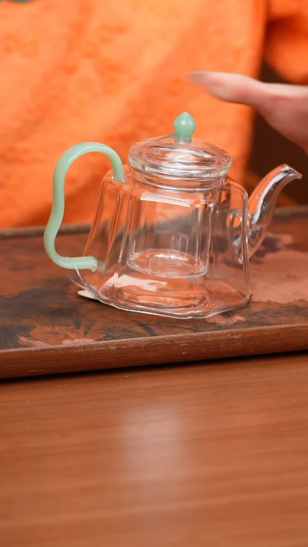 【闪购商品】禾器/晶彩锦瑞壶/浅玉色