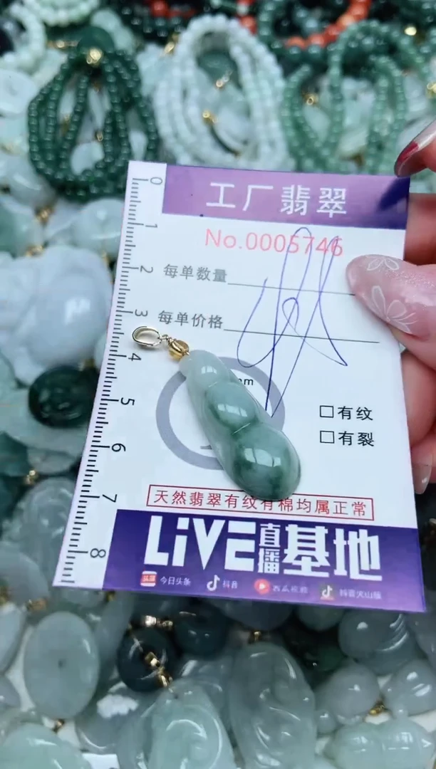 【闪购商品】翡翠吊坠(不含链)未镶嵌翡翠