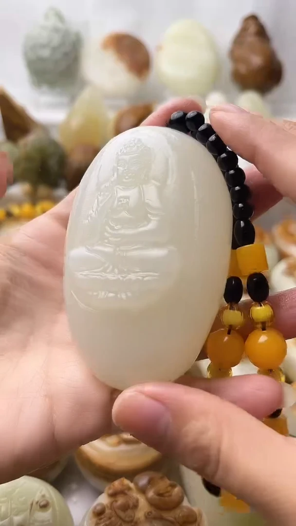 石材古青石棉纹正常不退换阿弥陀佛