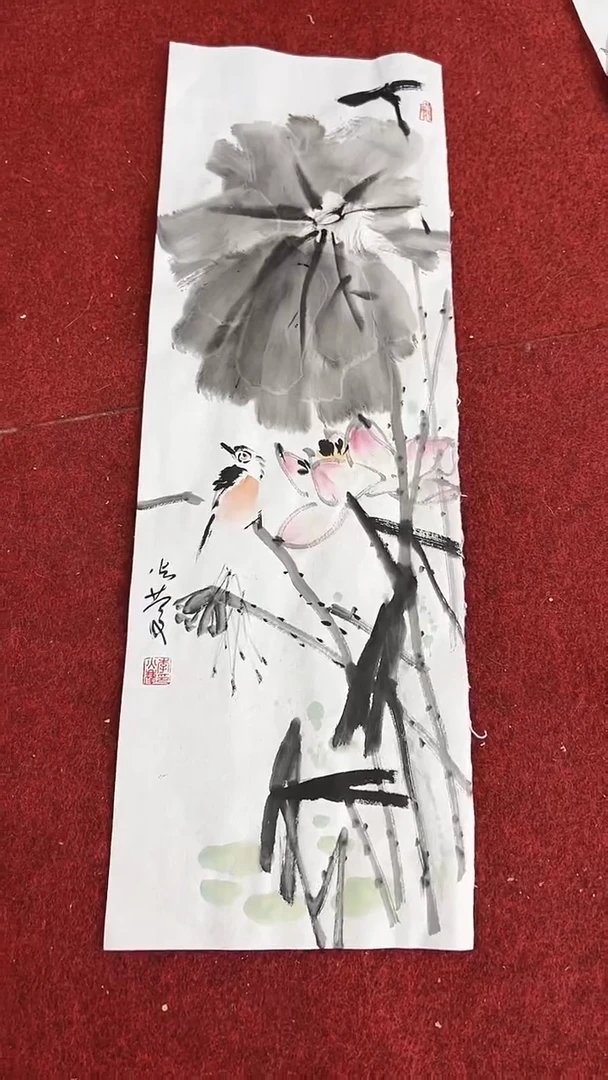 国画李火庆/国画/花鸟