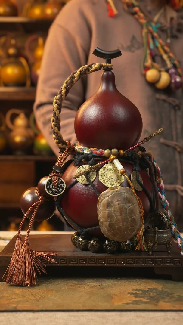 205大漆一物一拍记葫堂出品【不带手串】