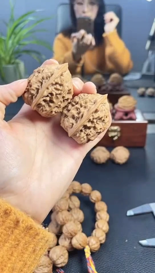 把件文玩核桃32号鸡心