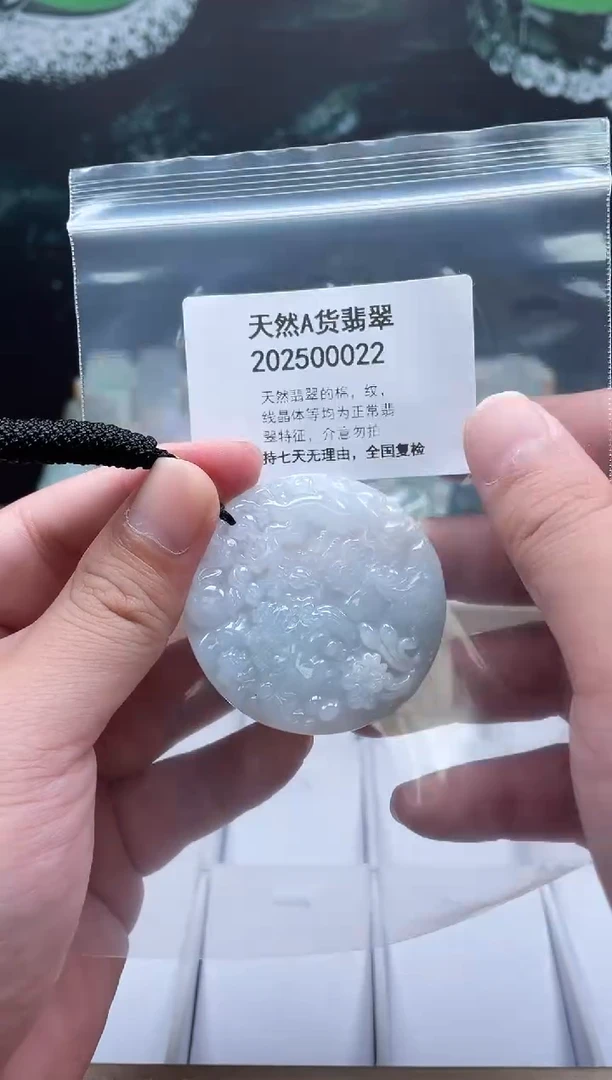 翡翠未镶嵌颈饰遥遥领衔06240036