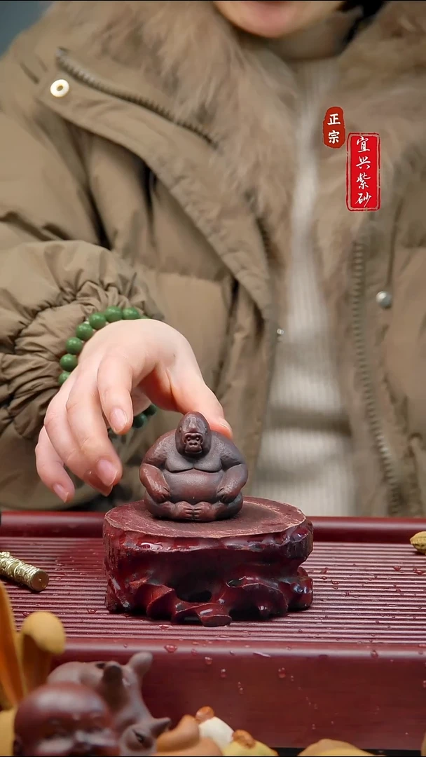 紫砂茶宠宜兴紫砂茶宠摆件