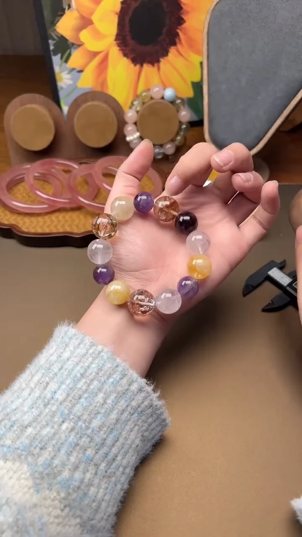 未镶嵌手串水晶1