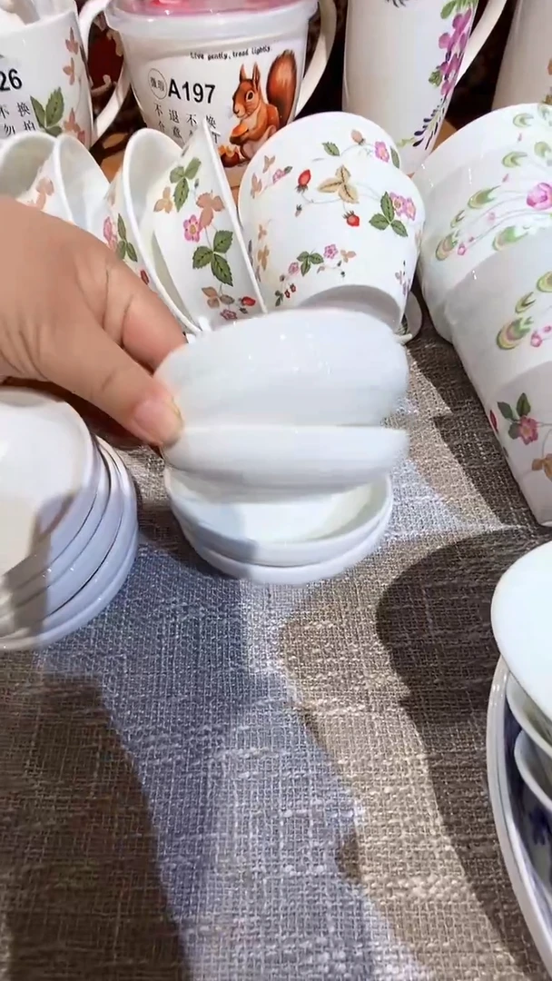 骨瓷库存产品默认微瑕介意慎拍