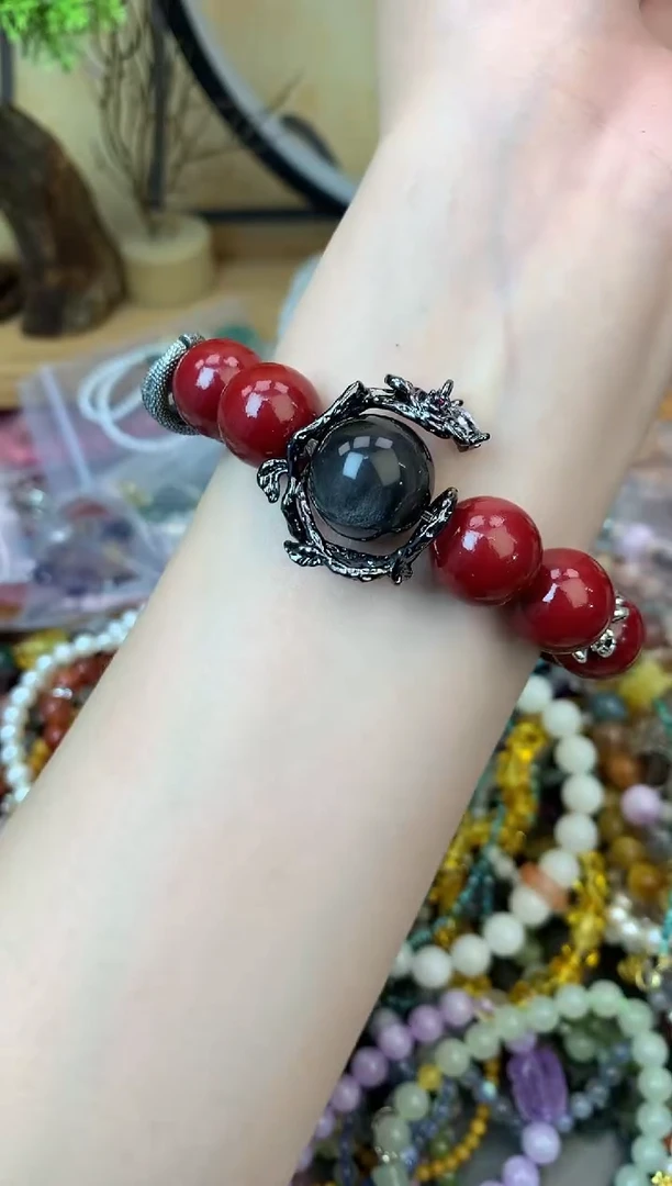 【闪购商品】玛瑙手饰未镶嵌181朱砂