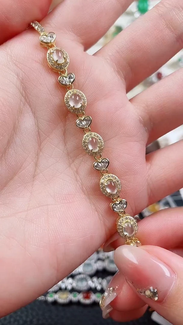 银S925镶嵌戒指翡翠157