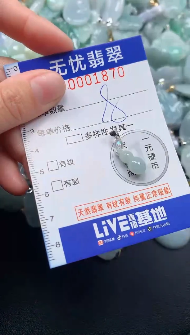 颈饰未镶嵌翡翠1870