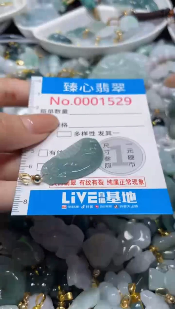 颈饰未镶嵌翡翠1529