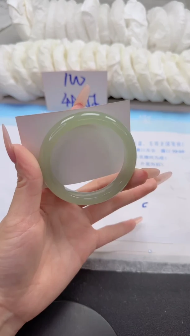 石英质玉手镯未镶嵌114-58.5