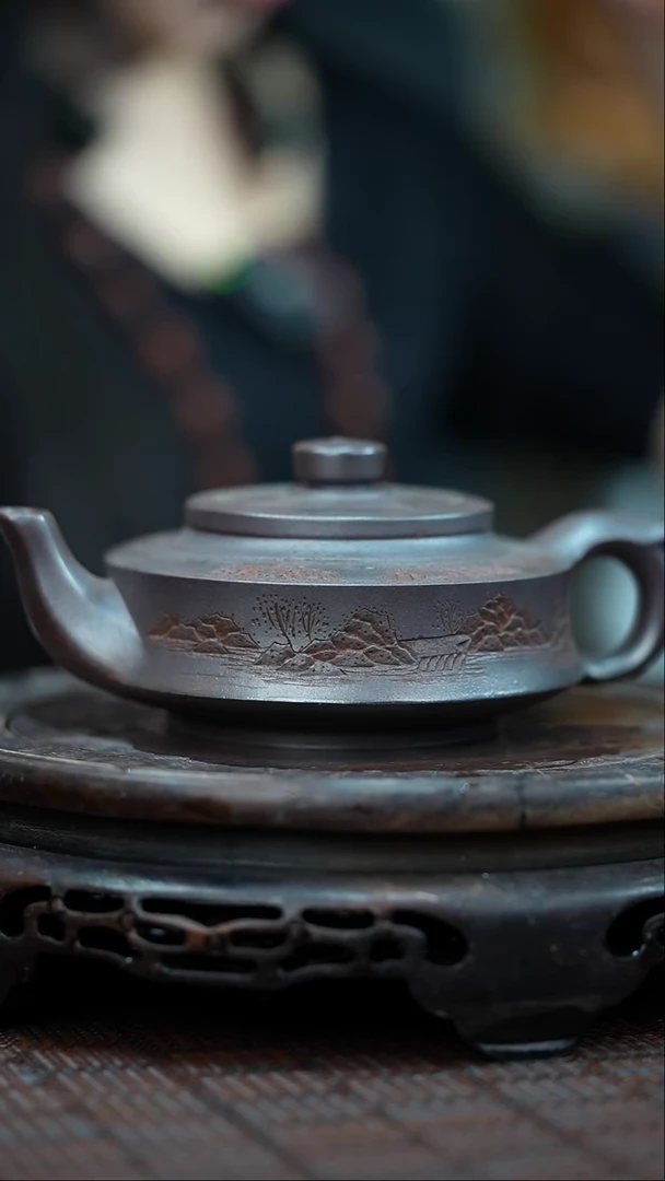 茶壶紫砂宜兴岁颐传砂原矿全手12家