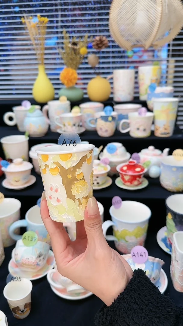 【闪购商品】摆件景德镇高温立体釉创意瓷