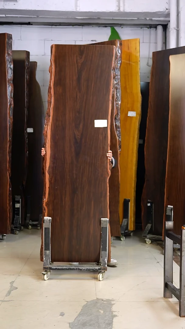 大叶紫檀ZT-99#230.5*73*8加黑色三角支架*2