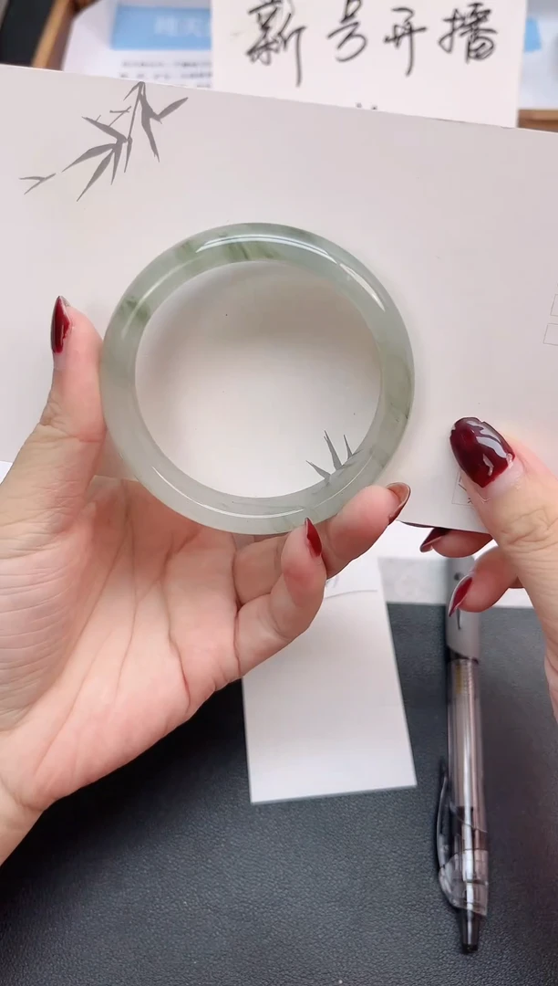 未镶嵌手镯石英质玉V47-58