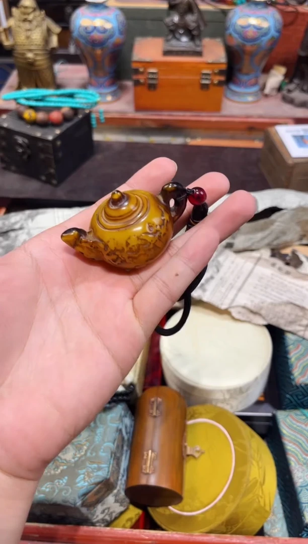 未镶嵌蜜蜡裸石E刘哥高端专属精品3