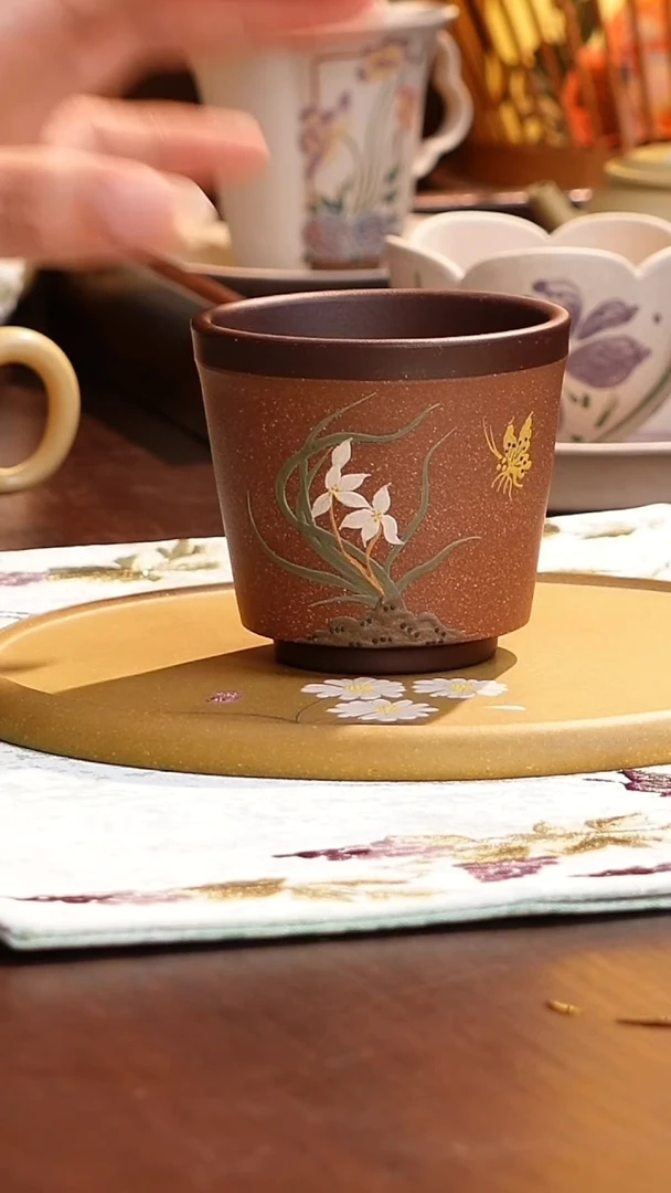 茶壶紫砂原矿紫砂手工杯子朱泥