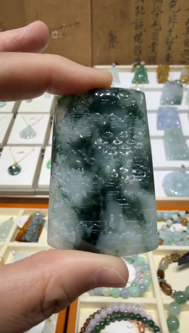 未镶嵌挂件翡翠A货翡翠多样性孤品