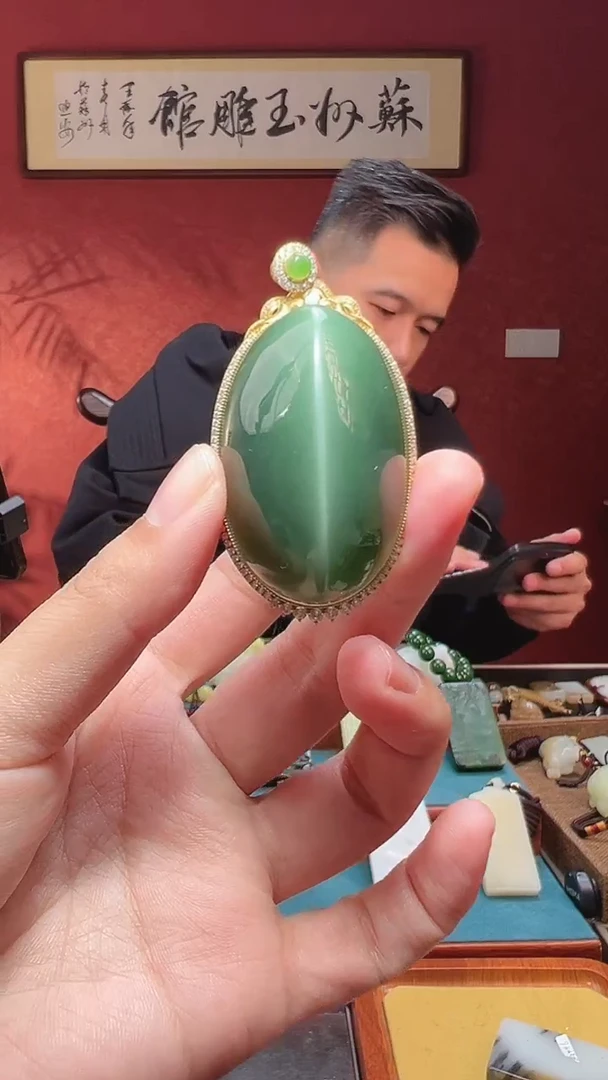 吊坠(不含链)未镶嵌和田玉?*-1