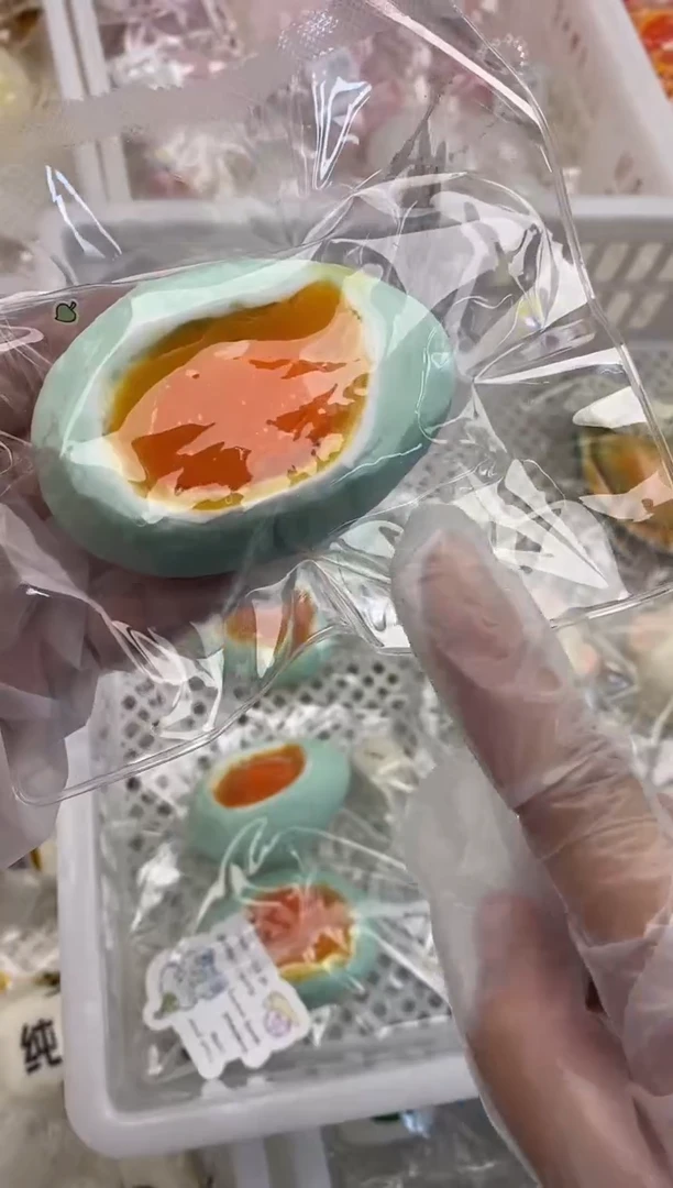 硅胶咸鸭蛋乳膏硅胶捏捏