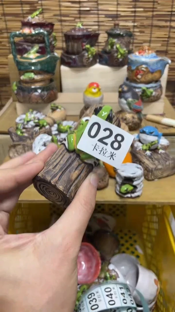 专****己028精美粗陶手工柴烧