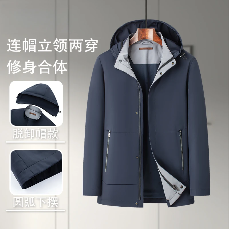 新款连帽休闲夹克春季薄款拉链上衣外套JK555