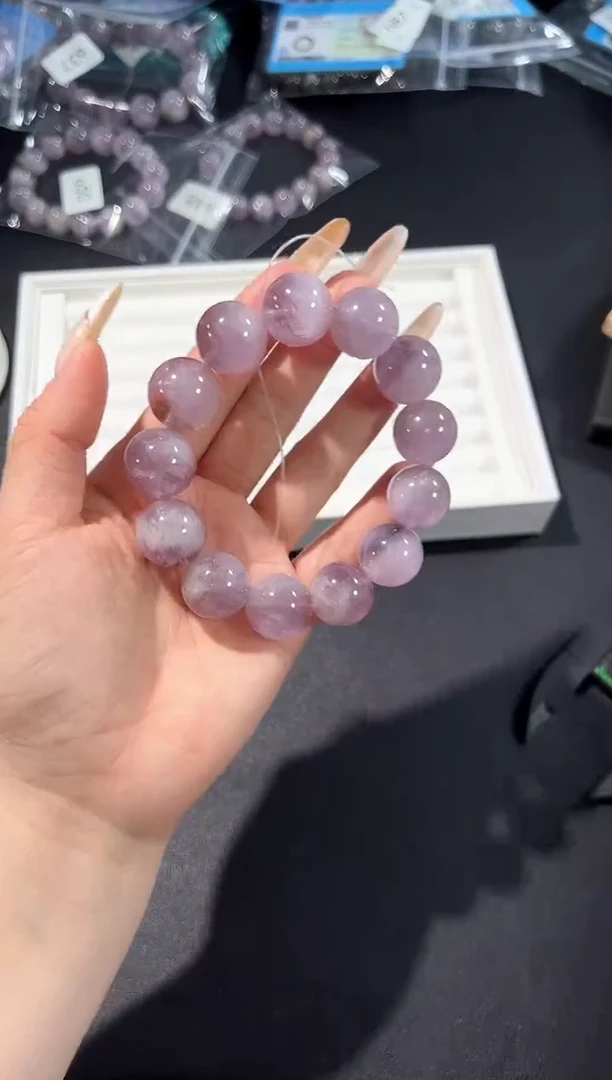 未镶嵌手链水晶52o多样性发其一【1条】默认微瑕17mm