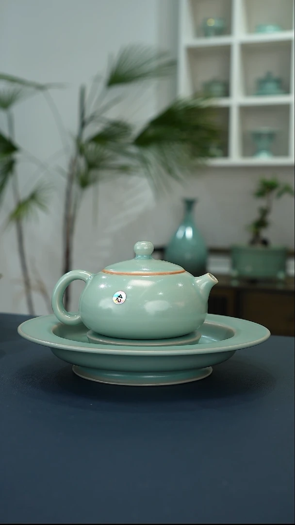 瓷片42号壶承组合纯手工一级品      洁