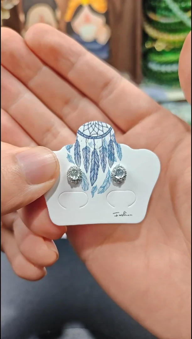 银S925镶嵌翡翠耳饰翡翠耳饰S925银镶嵌