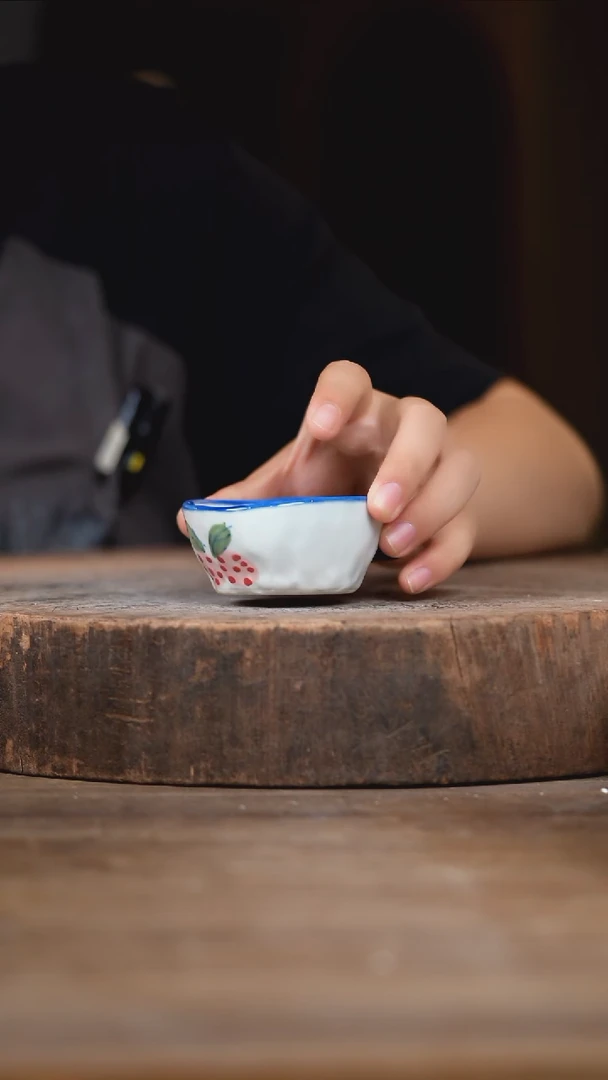 瓷片景德镇高温釉下彩（食品级）