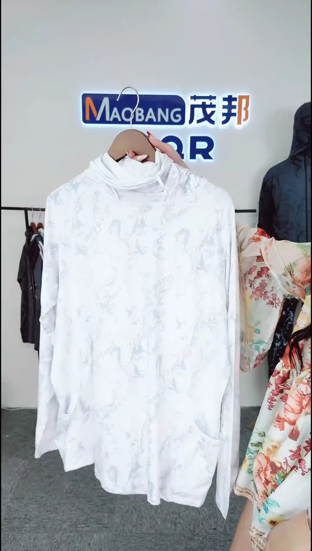 冰丝挂耳冰丝防晒服